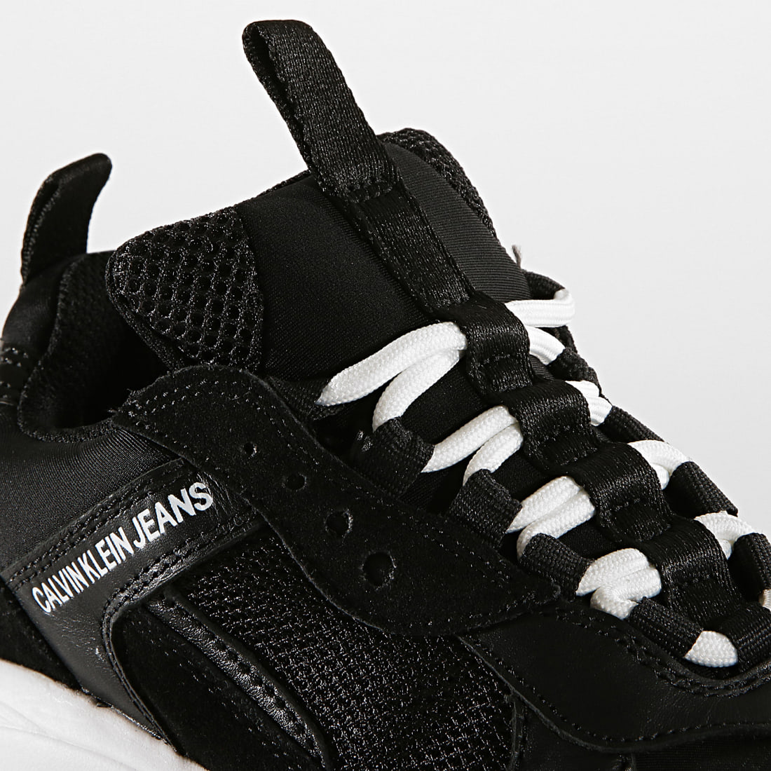 calvin klein maya chunky trainers black