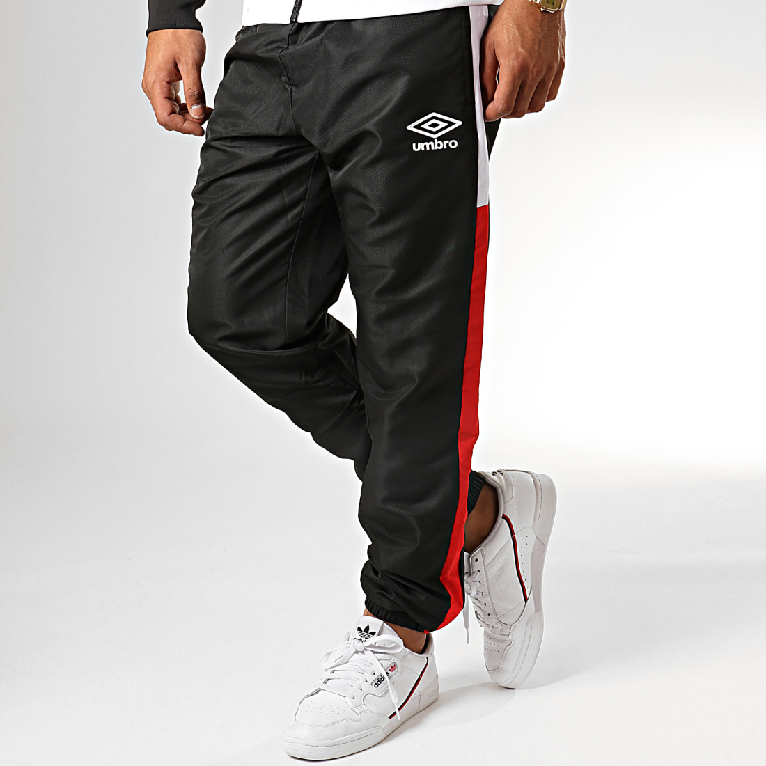 Umbro - Ensemble De Survetement A Bandes 730240 Noir Blanc - LaBoutiqueOfficielle.com