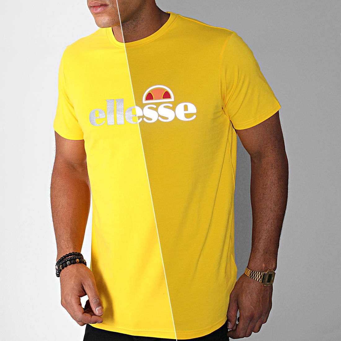 T shirt hotsell ellesse jaune