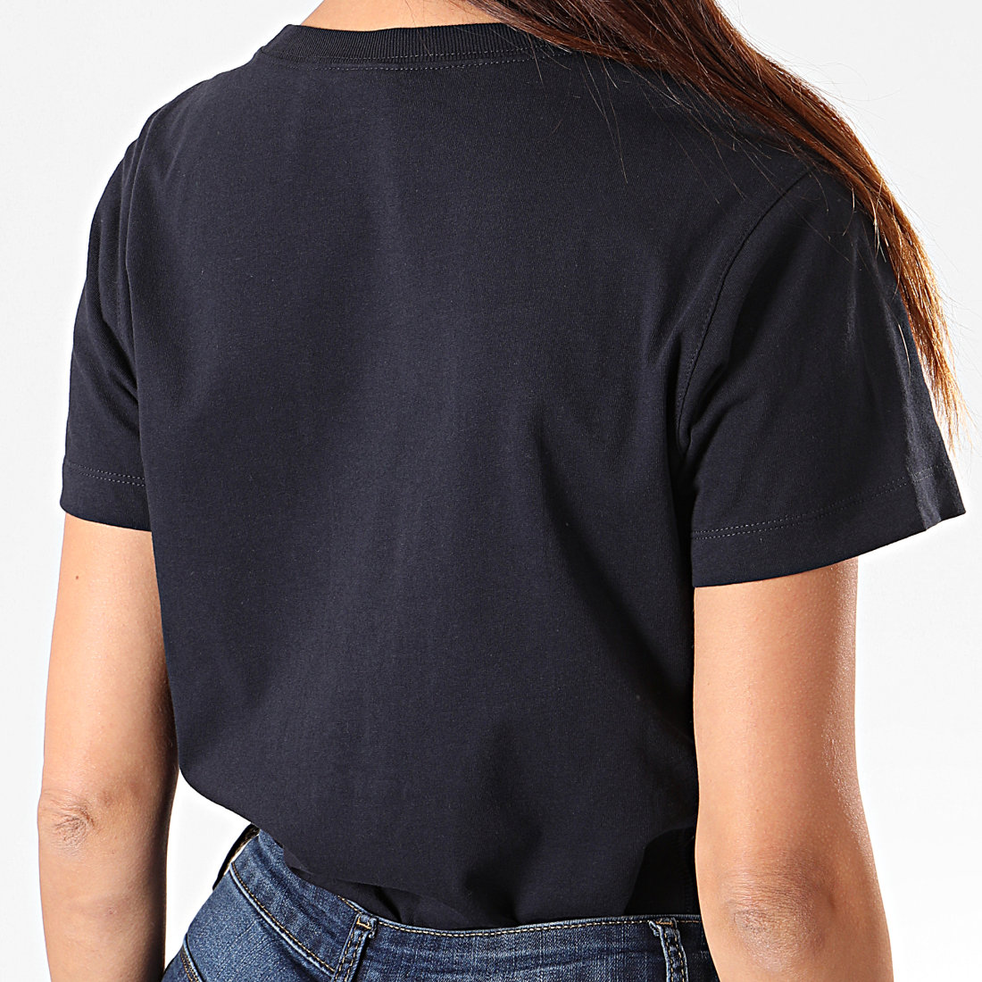 Champion - Tee Shirt Femme 110992 Bleu Marine ...