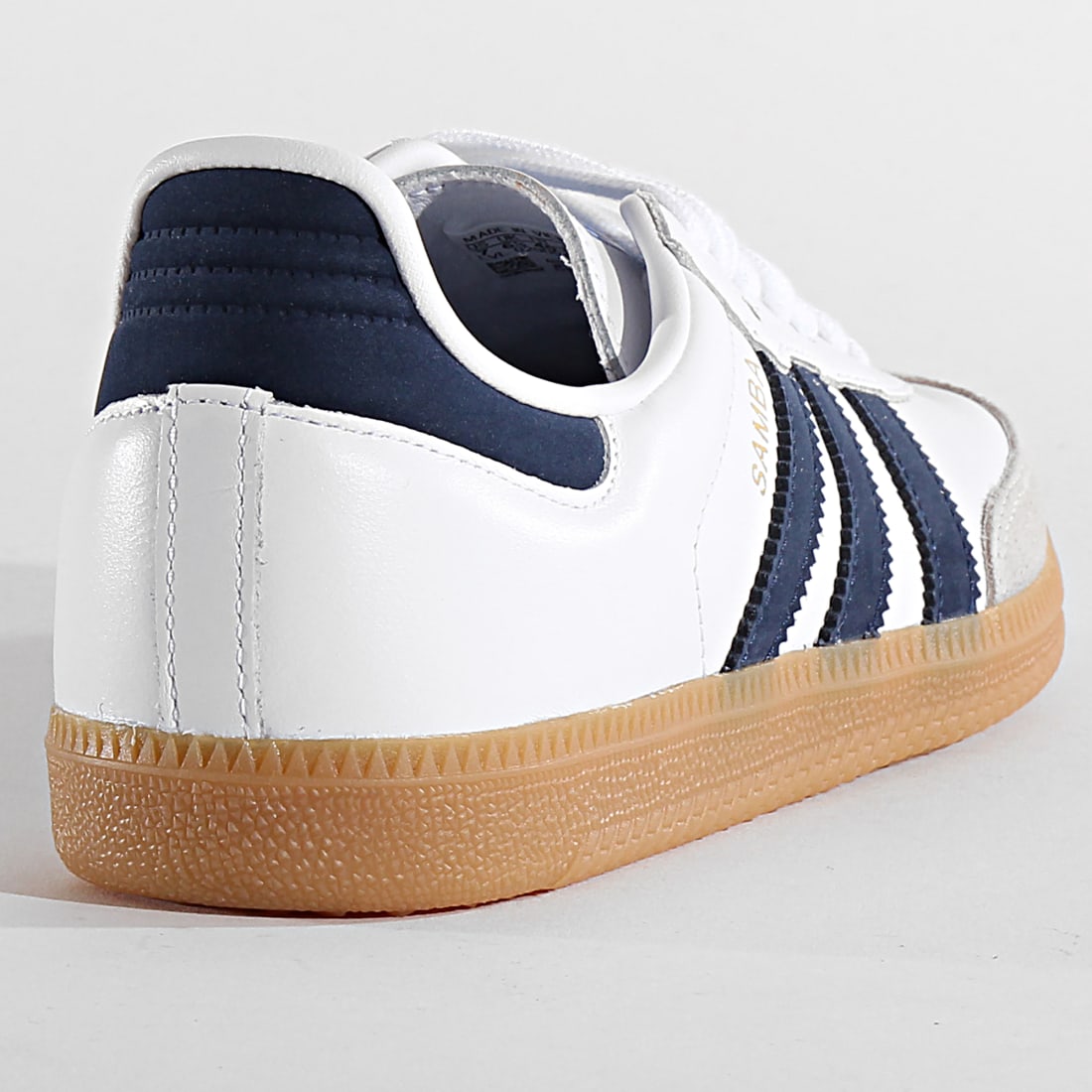Adidas Originals - Basket Samba OG EE5450 Footwear White Collegiate Navy  Blue - LaBoutiqueOfficielle.com