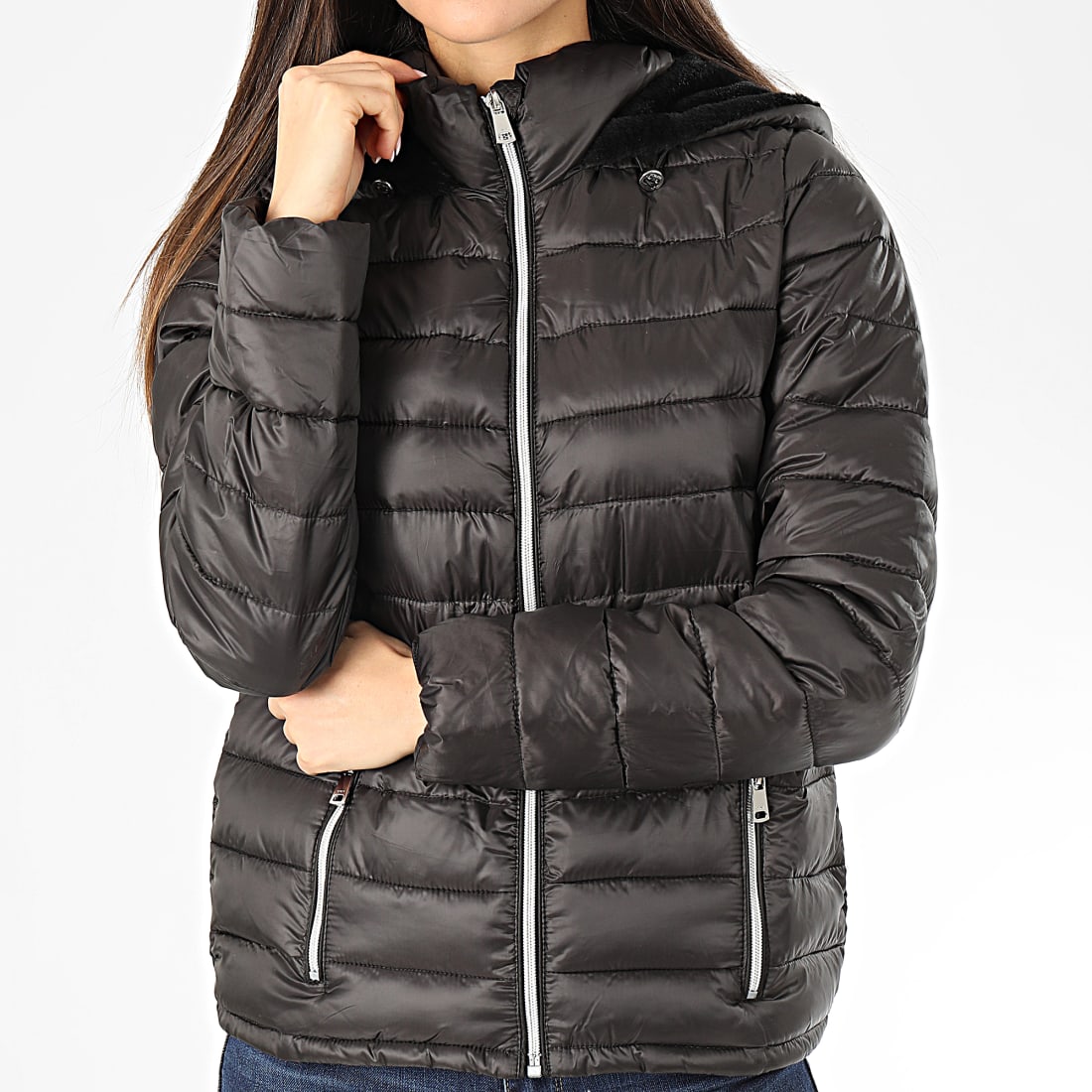 doudoune fourrure femme