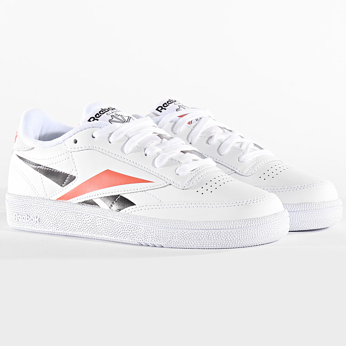 Reebok Baskets Classic Leather EG1455 White Black Rosette