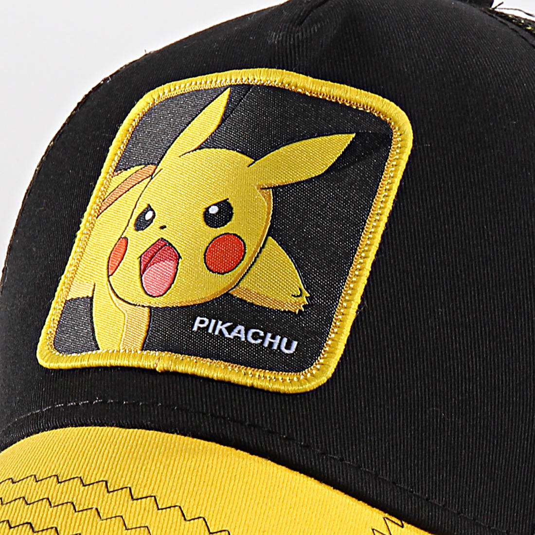 Capslab Casquette Pikachu Noir Jaune