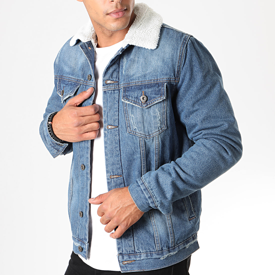 Veste jean hot sale h et m
