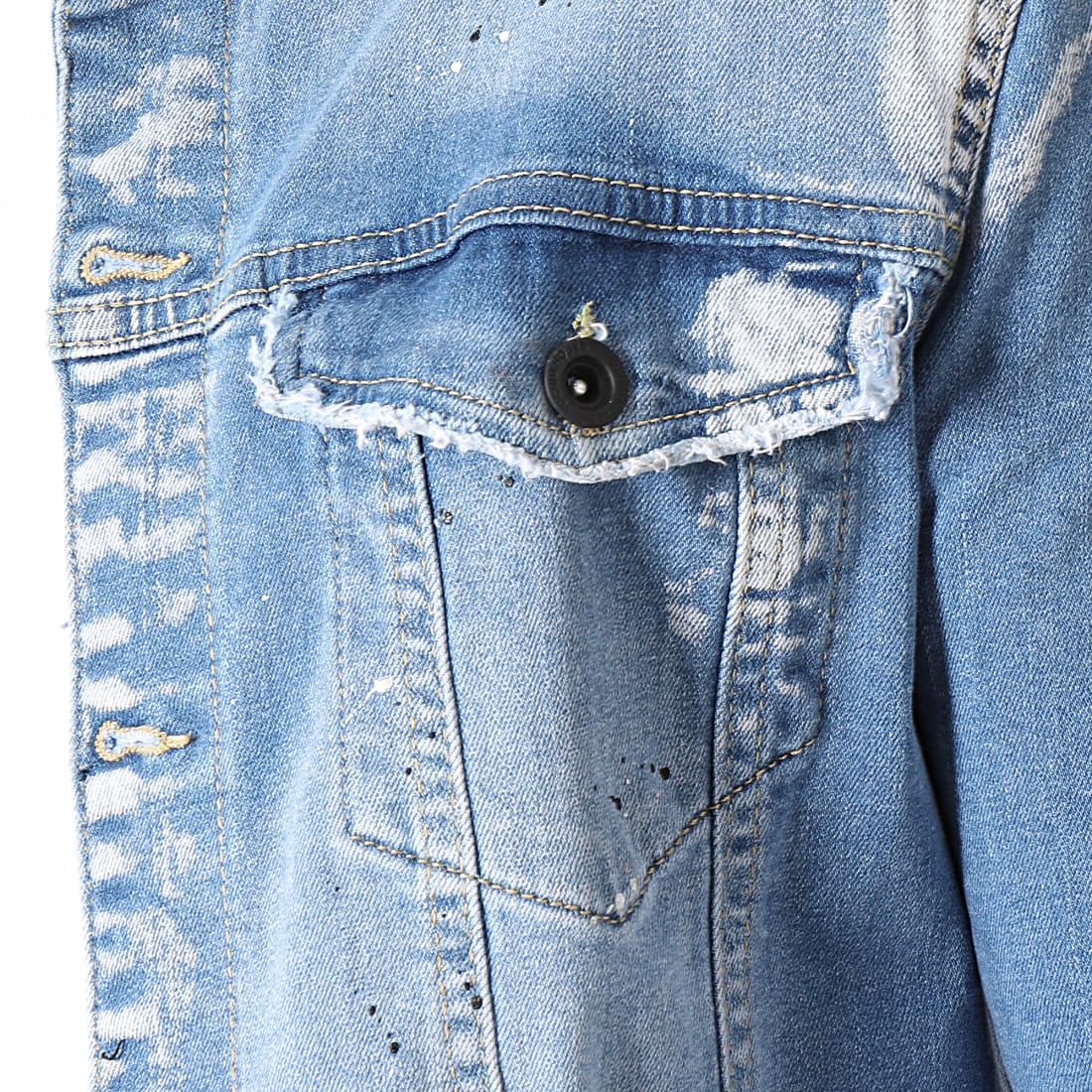 Veste en best sale jean destroy zara