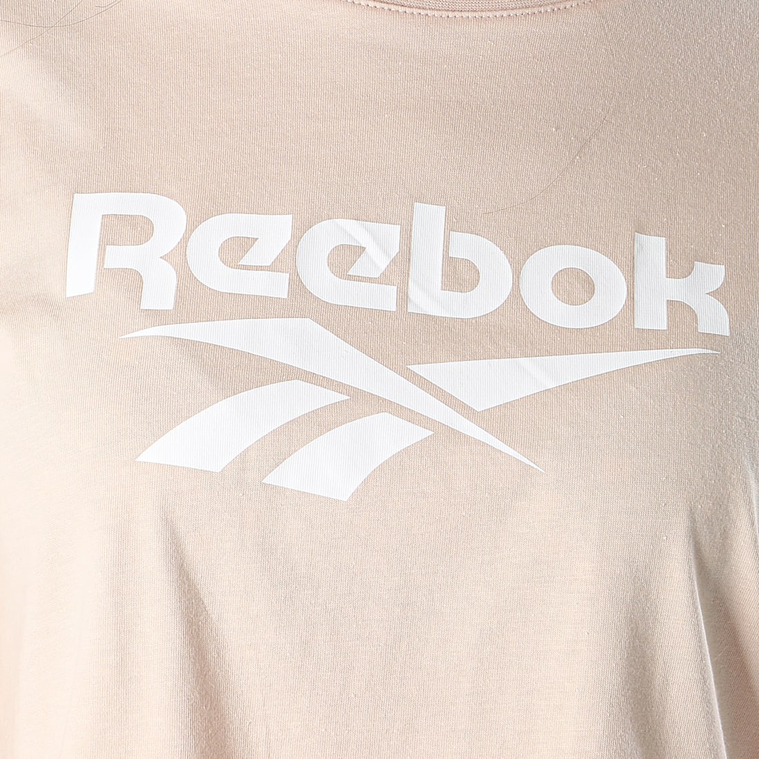 reebok classic t shirt femme beige