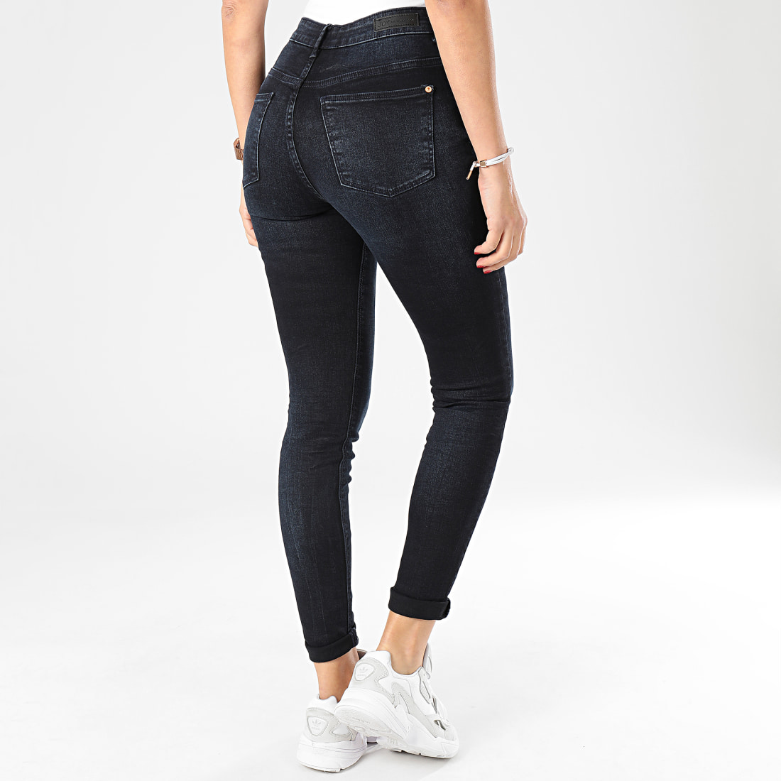 Jeans Skinny ONLY Femme - 92% Coton, Coupe Ajustée, Taille Regular