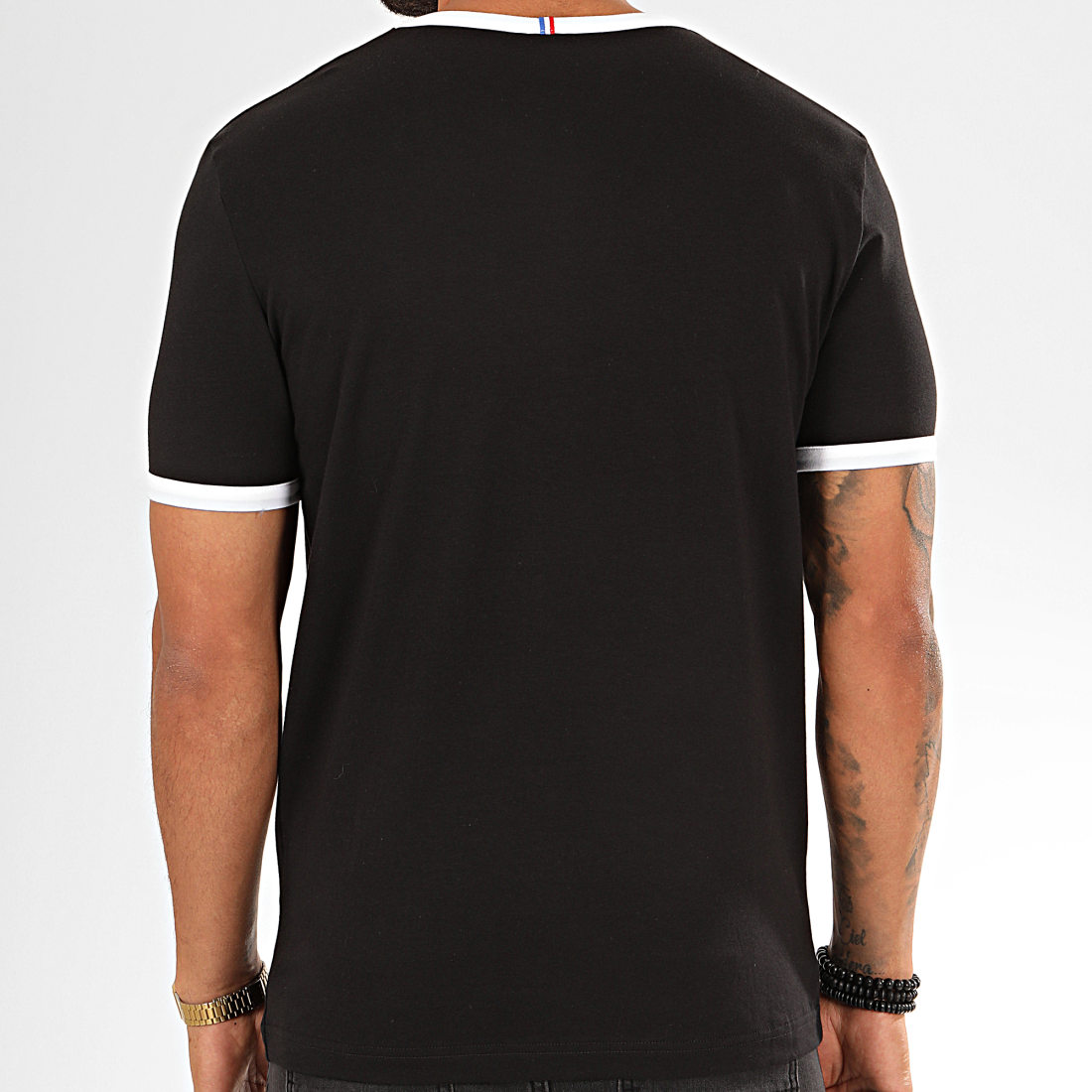 T shirt le coq sportif noir shop