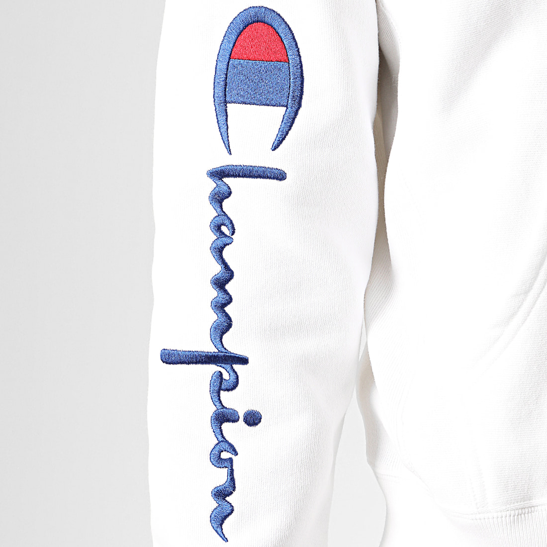 Champion - Sweat Capuche 213659 Blanc ...