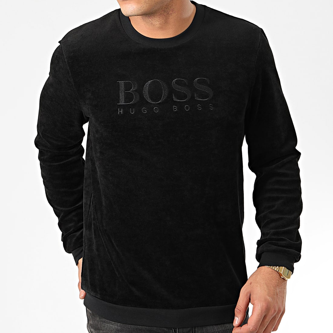 Hugo Boss Sweat Crewneck 50403908 Noir