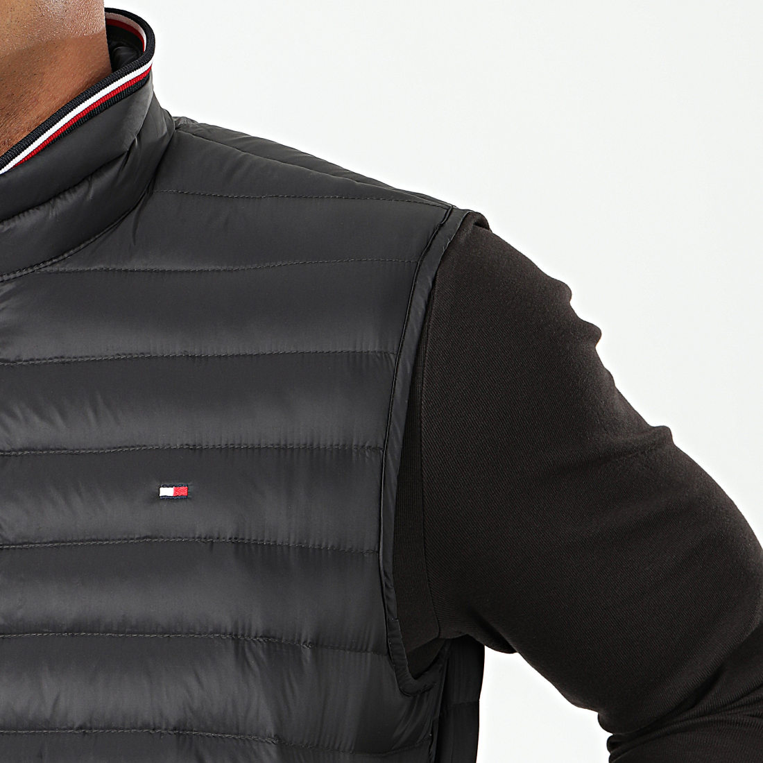 doudoune tommy noir homme