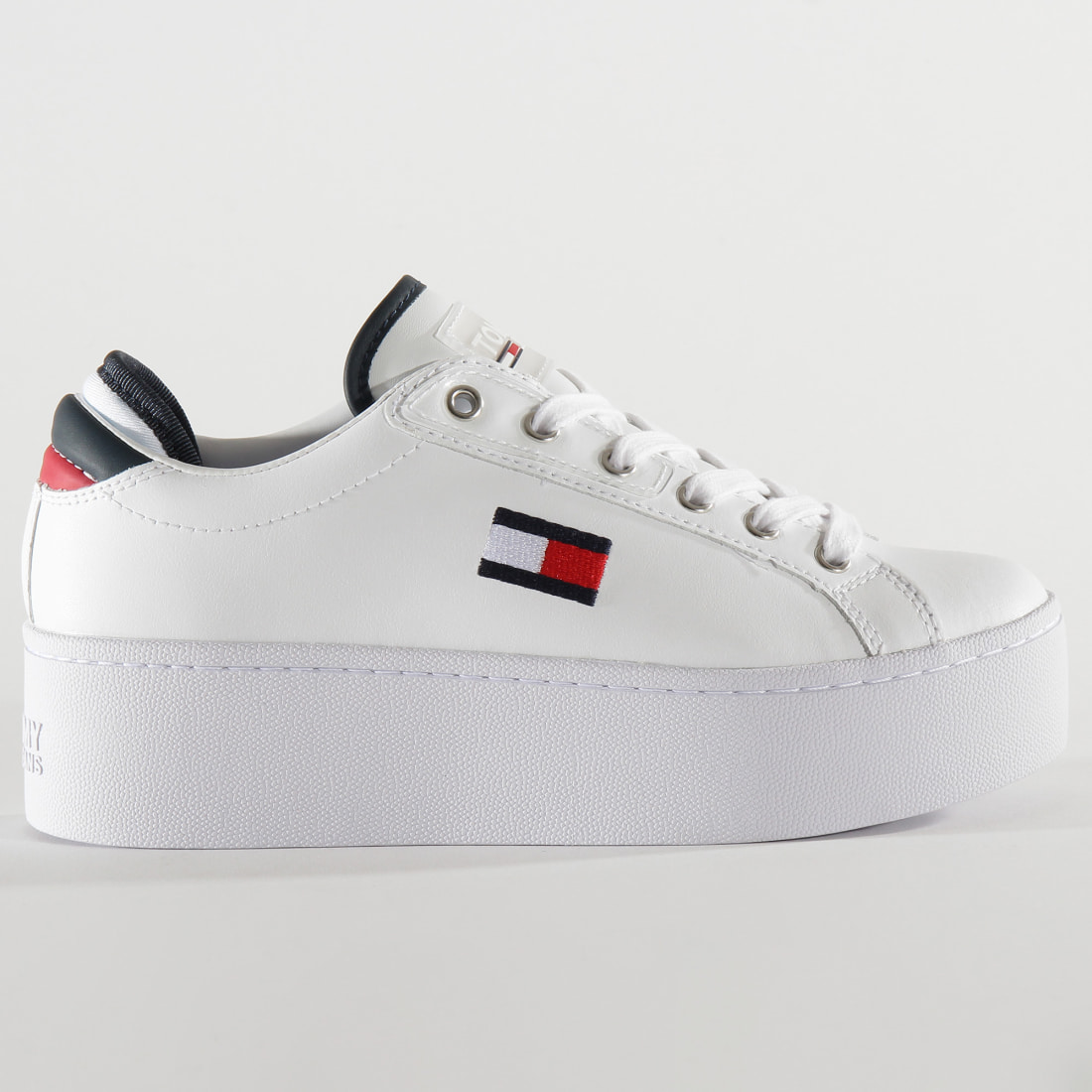 Tommy Jeans Baskets Femme Platform Tommy Jeans Sneakers 0718 White