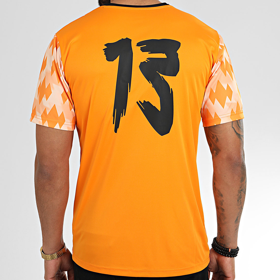 Tee shirt sport personnalise logo détourné Puma M L XL homme chat running