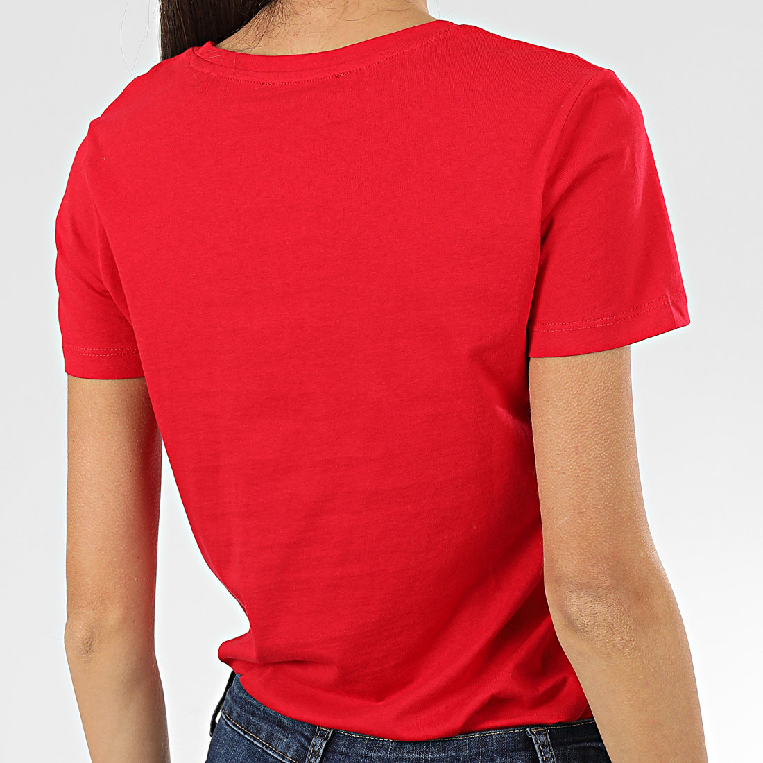 Guess Tee Shirt Femme W01I98 JA900 Rouge LaBoutiqueOfficielle