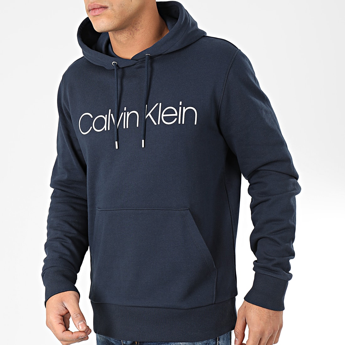 pull a capuche calvin klein