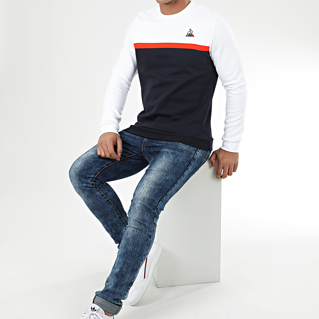 sweat le coq sportif deepblue