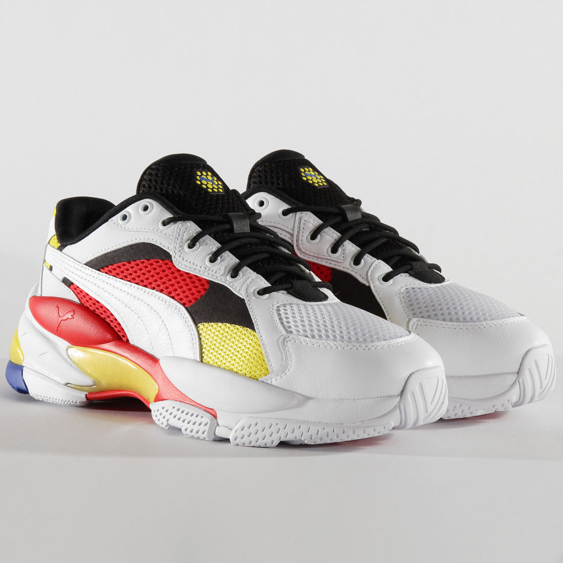 Puma Baskets LQD Cell Epsilon 371909 Puma White High Risk Red