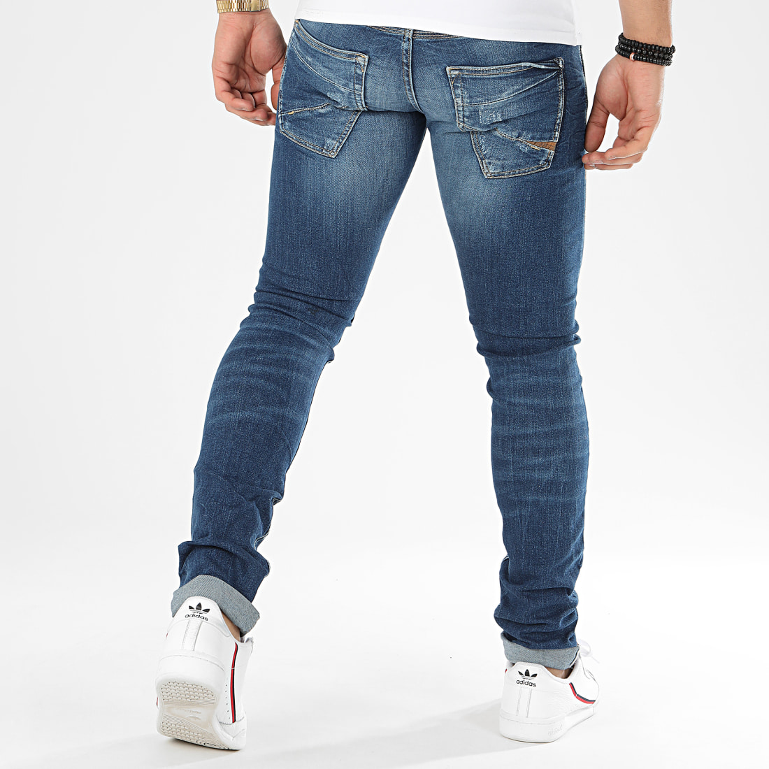 Le Temps Des Cerises Jean Slim 711 Basic Bleu Denim Le Temps Des Cerises Jean Slim 711 Basic Bleu Denim