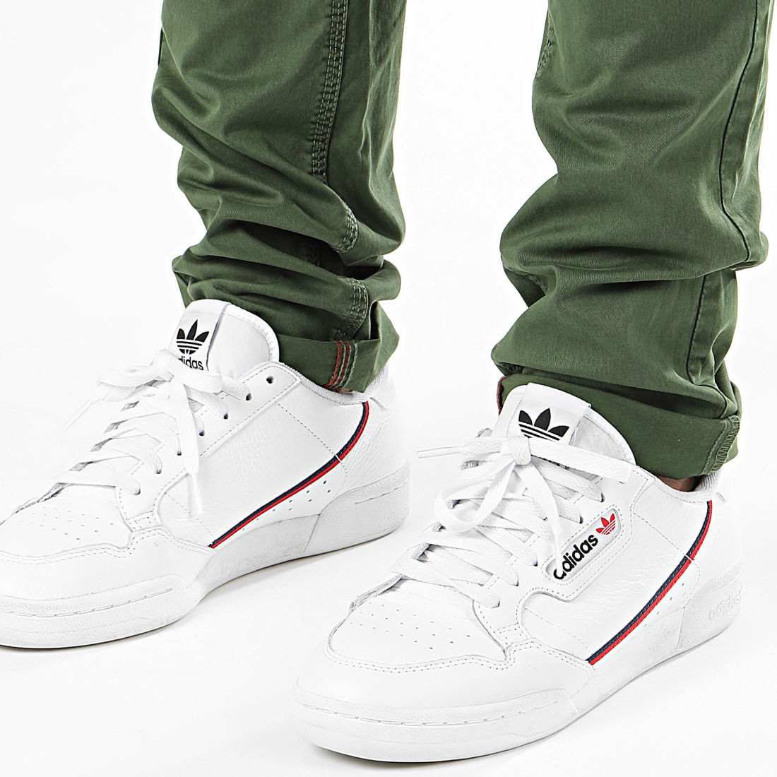 Blend - Pantalon Chino 20709748 Vert Kaki ...