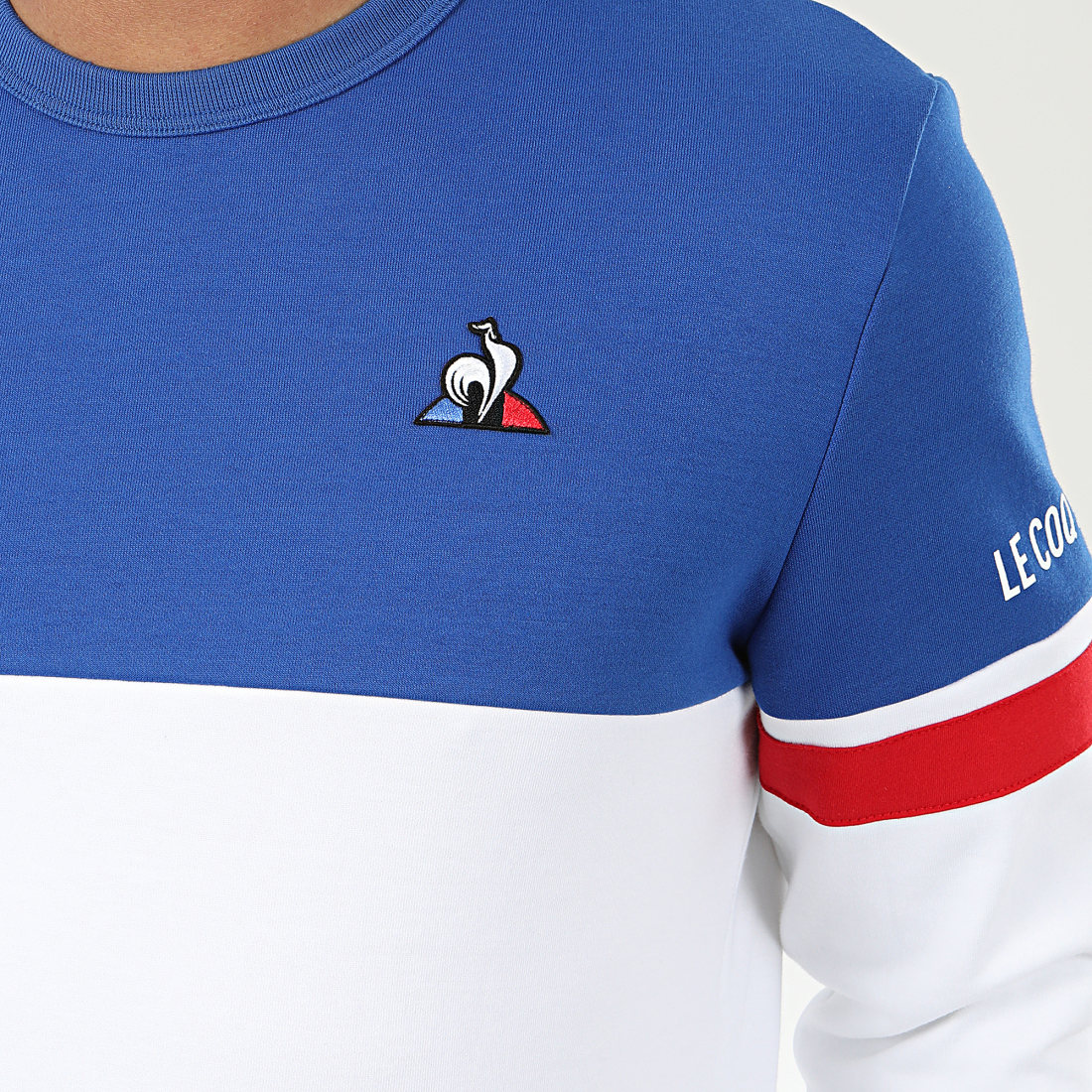 coq sportif bleu blanc rouge