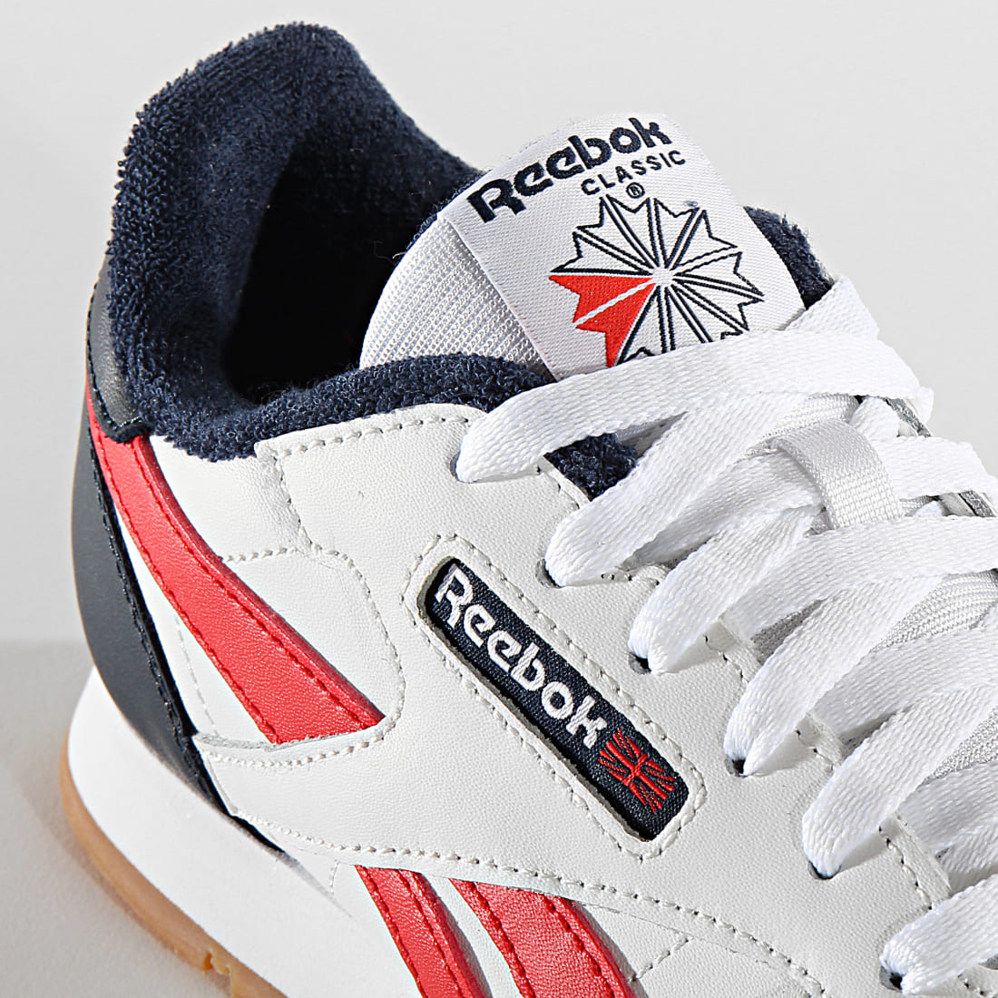 Reebok Baskets Femme Classic Leather EG5751 White Collegiate Navy