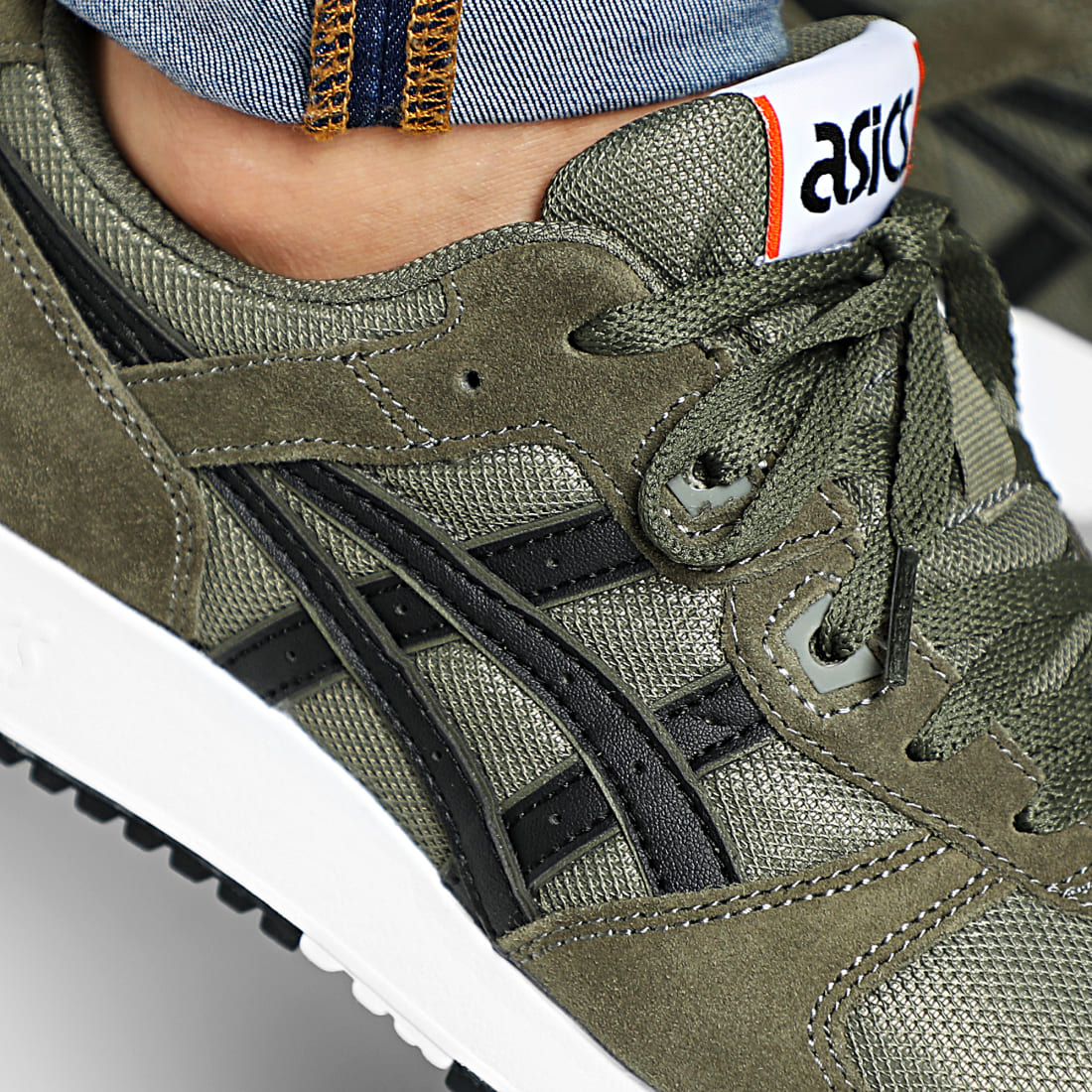 asics gel lyte v mantle green