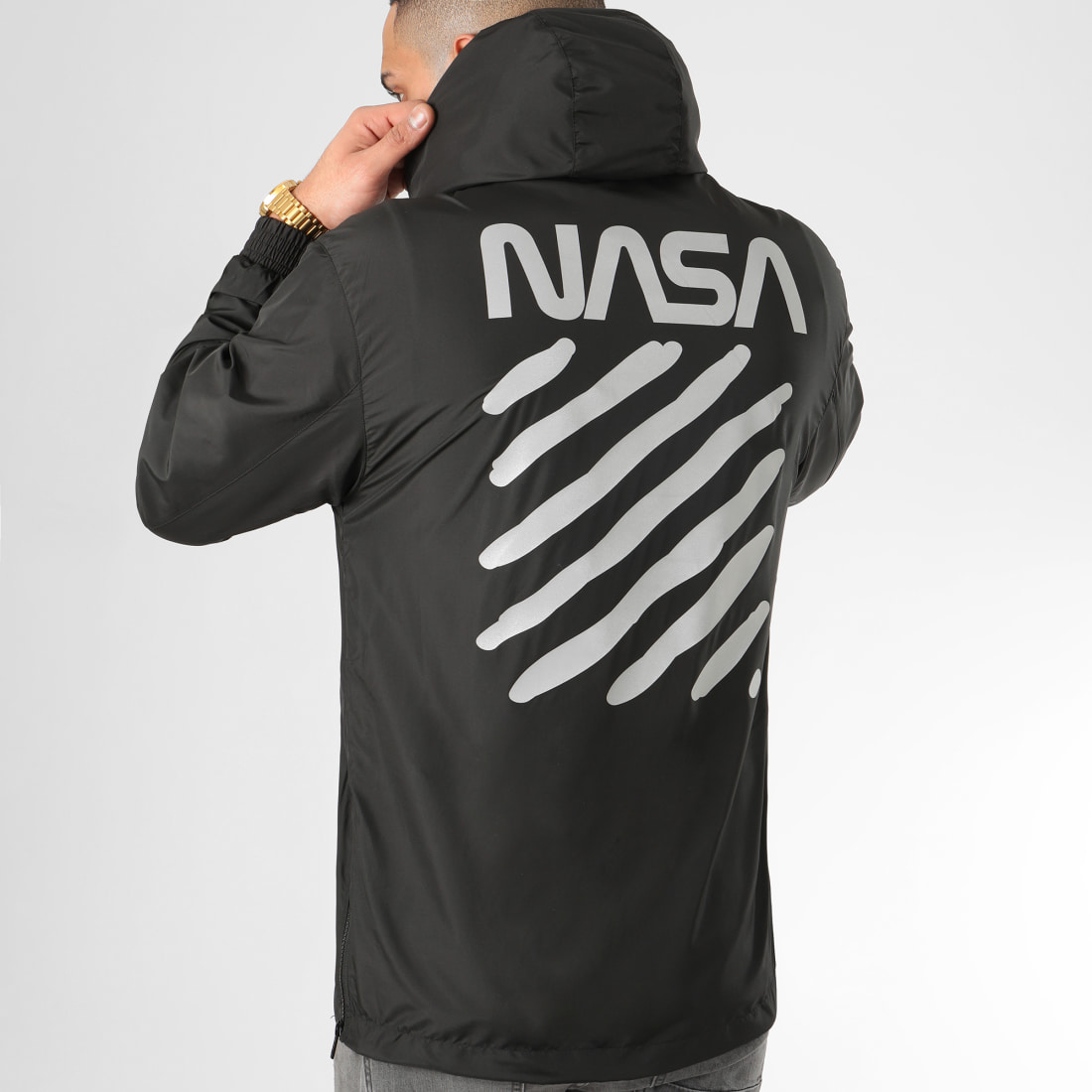 Coupe vent nasa noir clearance