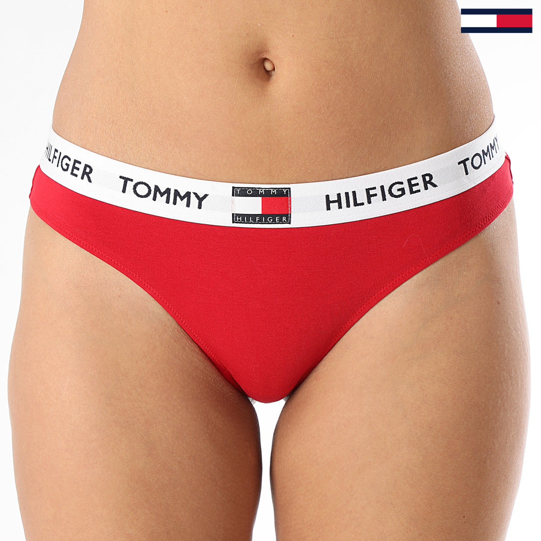 String tommy hilfiger rouge