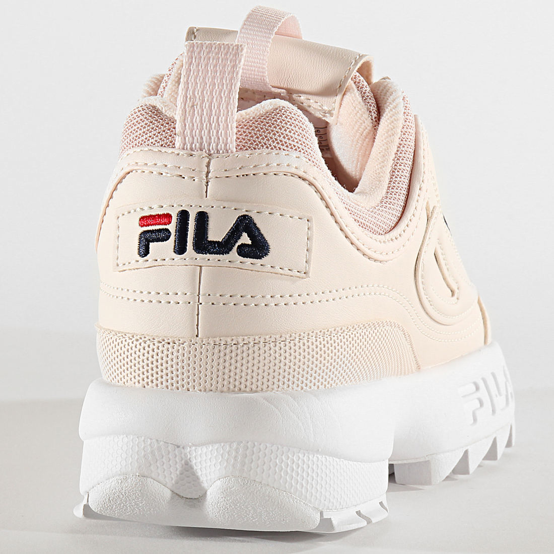 fila disruptor rose et blanche