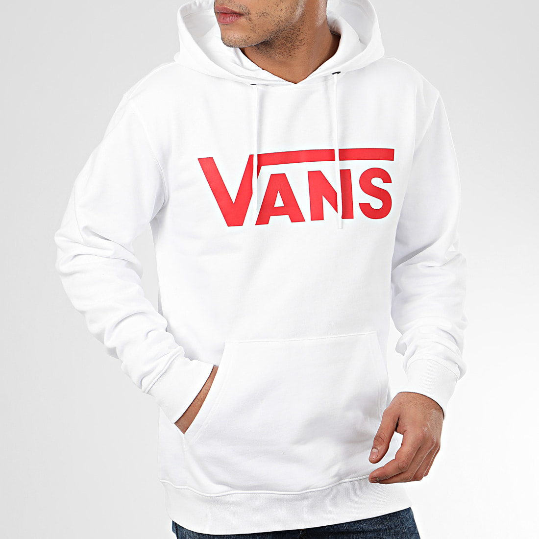 Vans Sweat Capuche Classic Po Hd II A456BKSF1 Blanc