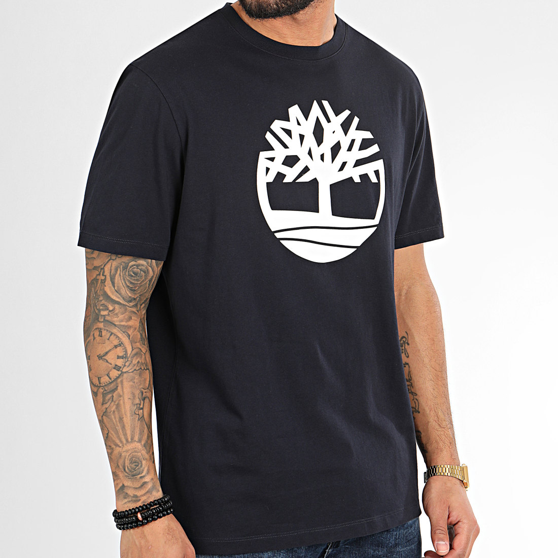 Bleu River Kennebec Timberland - Tree Marine Brand Tee Shirt A2CGA