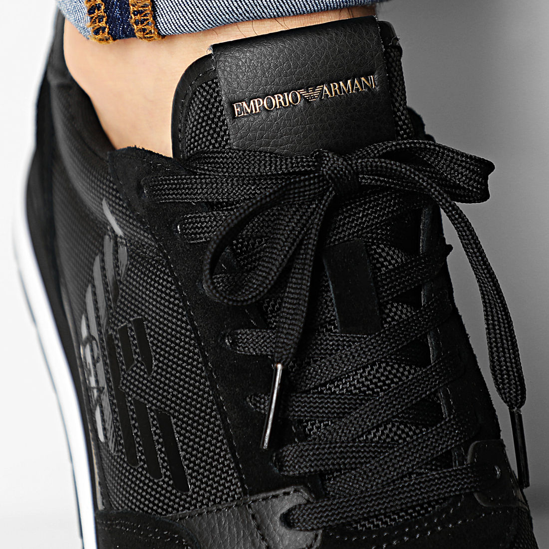 Emporio Armani Baskets X4X215XL198 Black