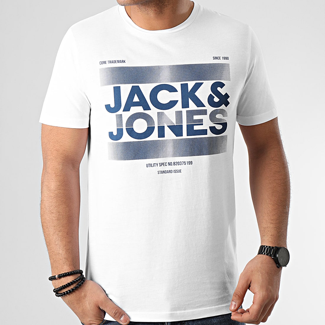 Jack And Jones Tee Shirt Eddie Blanc Jack And Jones Tee Shirt Eddie Blanc