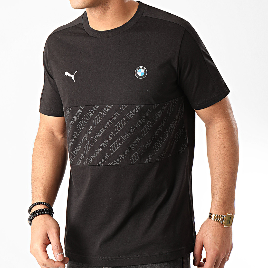 puma bmw t shirt black