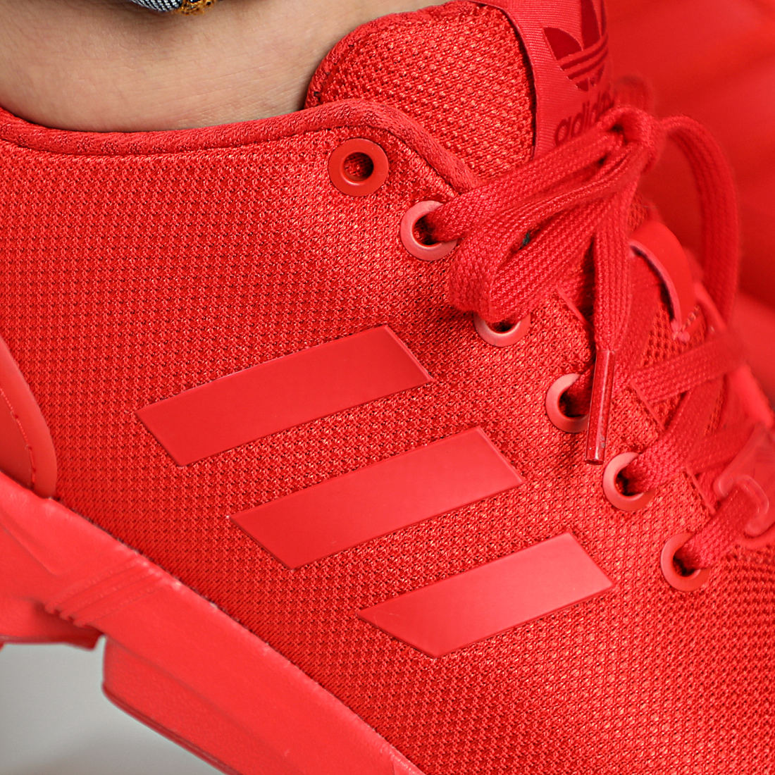 Adidas Originals - Baskets ZX Flux AQ3098 Red - LaBoutiqueOfficielle.com