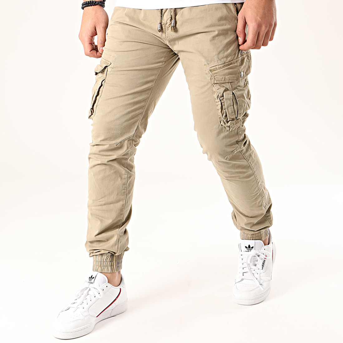 jean beige cargo