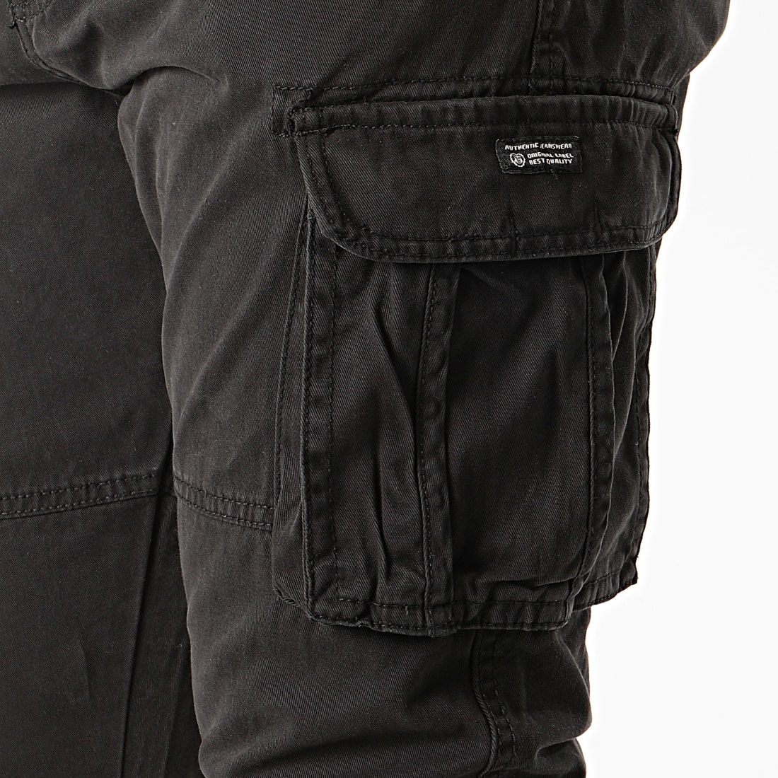 Indicode Jeans Pantalon Cargo William Noir