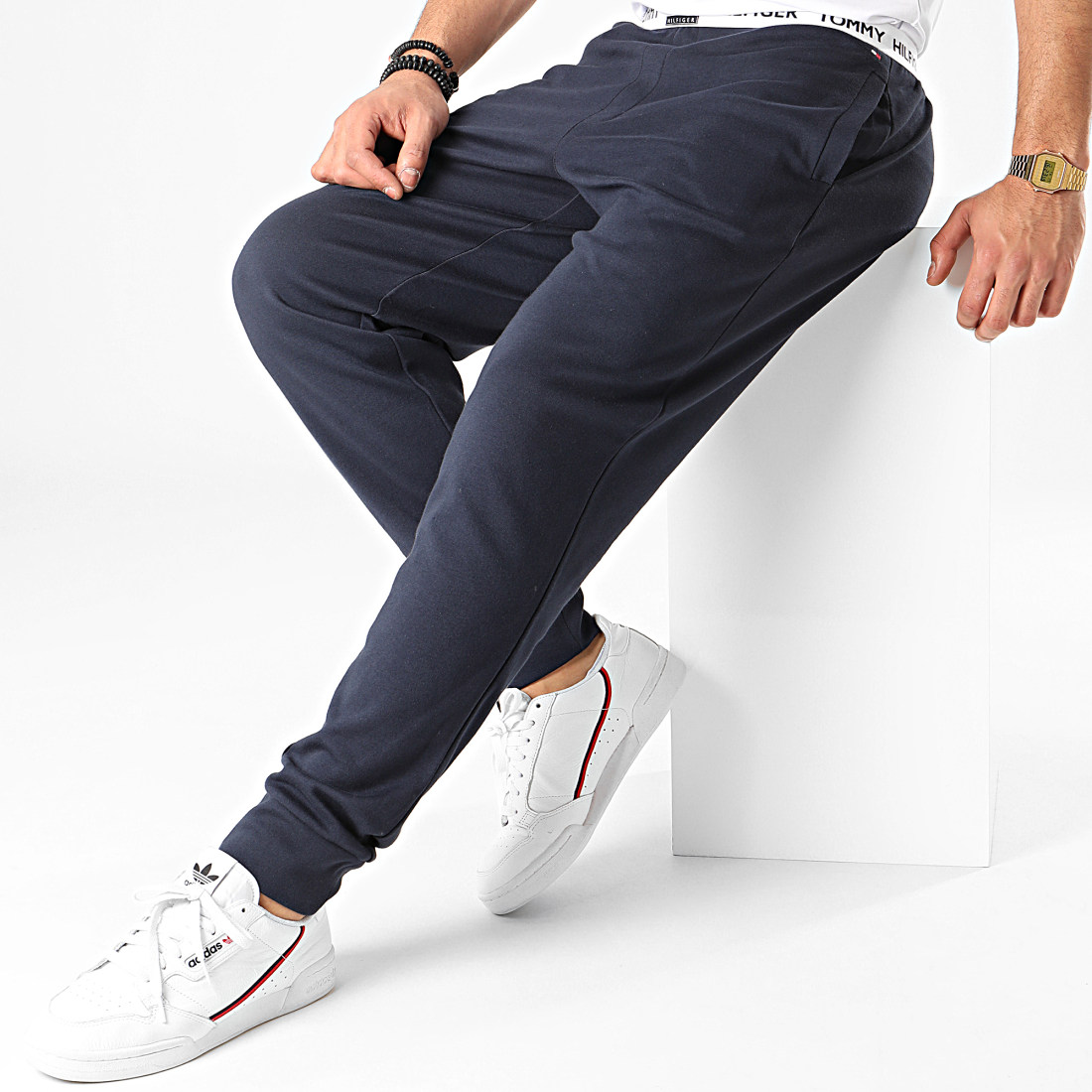 Tommy Hilfiger - Pantalon Jogging 1769 Bleu Marine ...