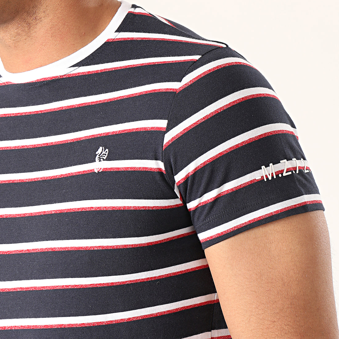 MZ72 - Tee Shirt A Rayures Trueblue Bleu Marine - LaBoutiqueOfficielle.com