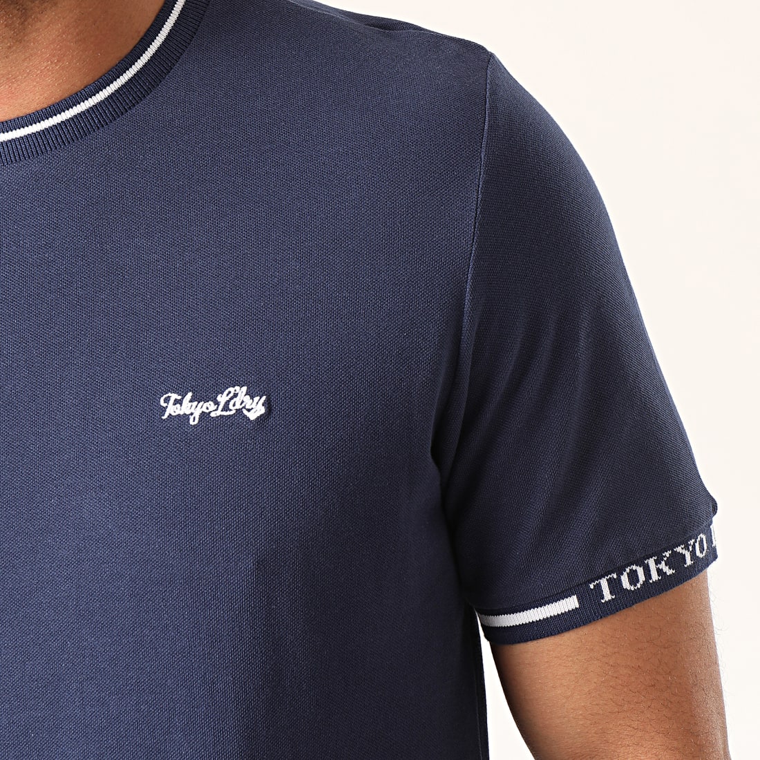 Tokyo Laundry Tee Shirt Resin Bleu Marine