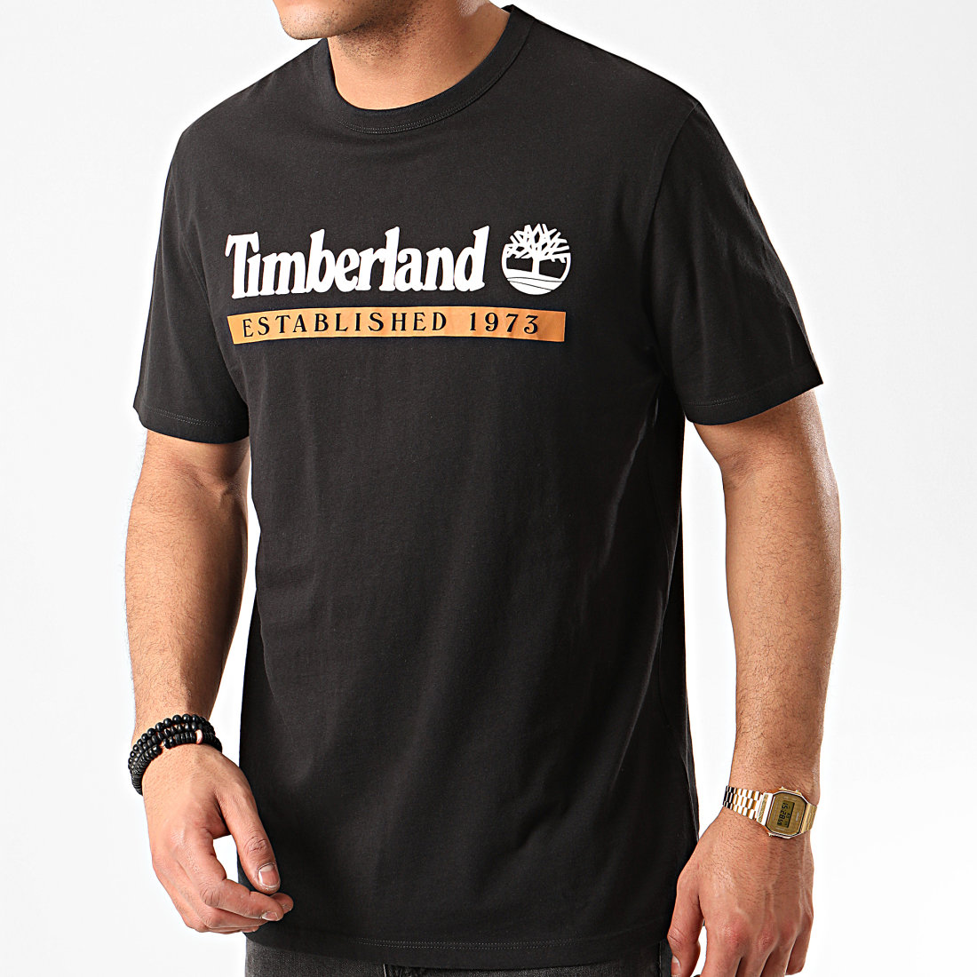 Timberland Tee Shirt Established 1973 A22SC Noir