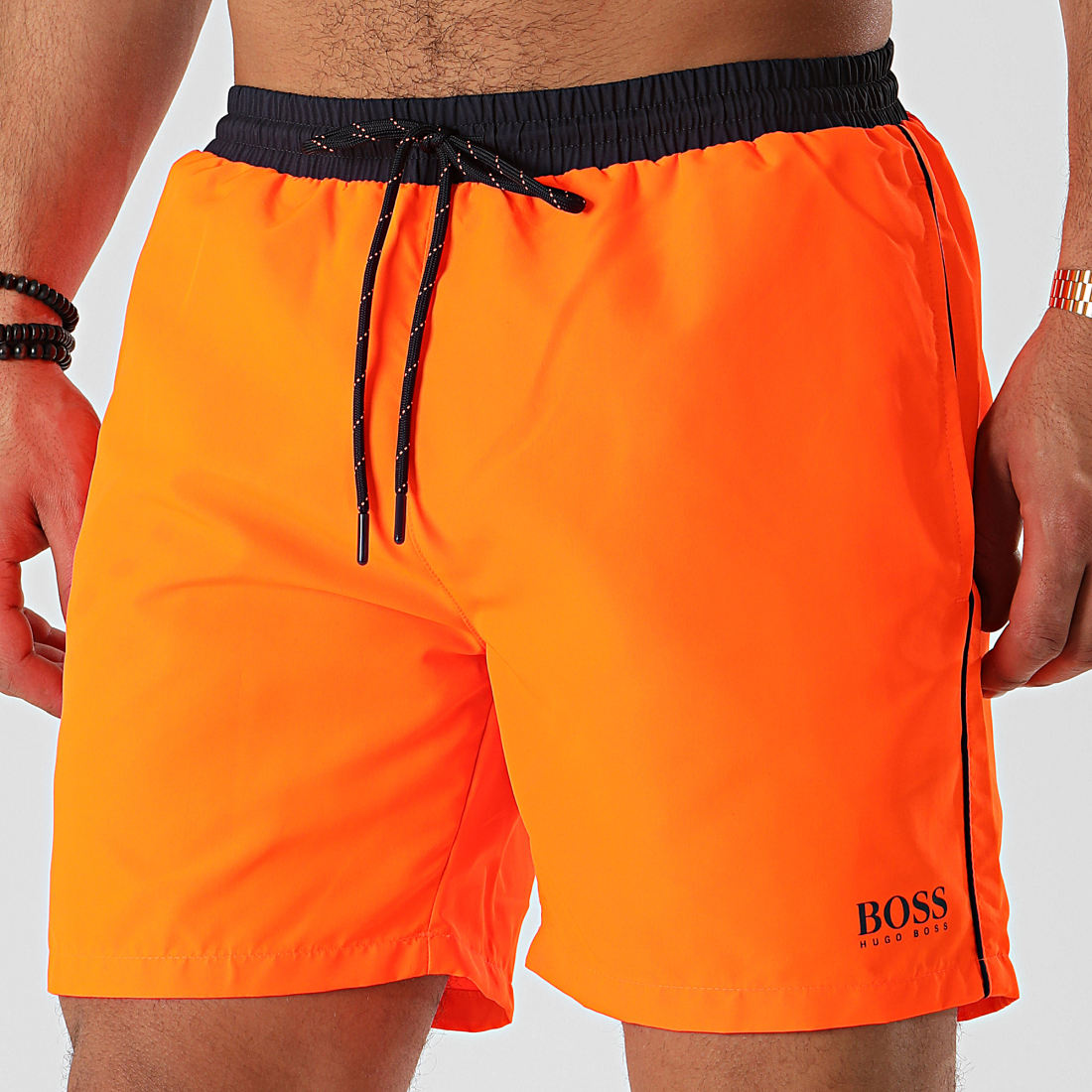 Hugo Boss - Short De Bain Starfish 50408104 Orange Fluo ...