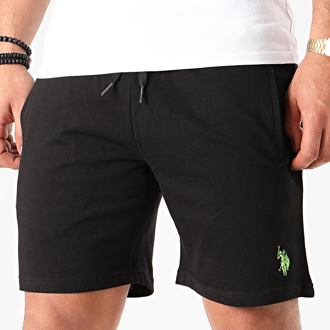 US Polo ASSN Short Jogging Nash Noir