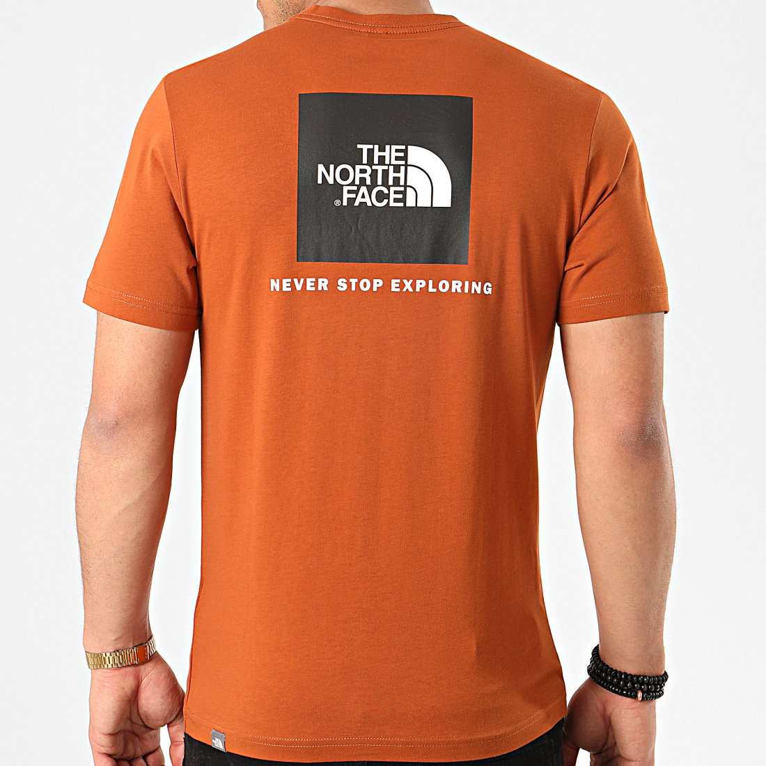 North Face Tshirt
 The North Face Tee Shirt Red Box TX2U Marron LaBoutique ficielle