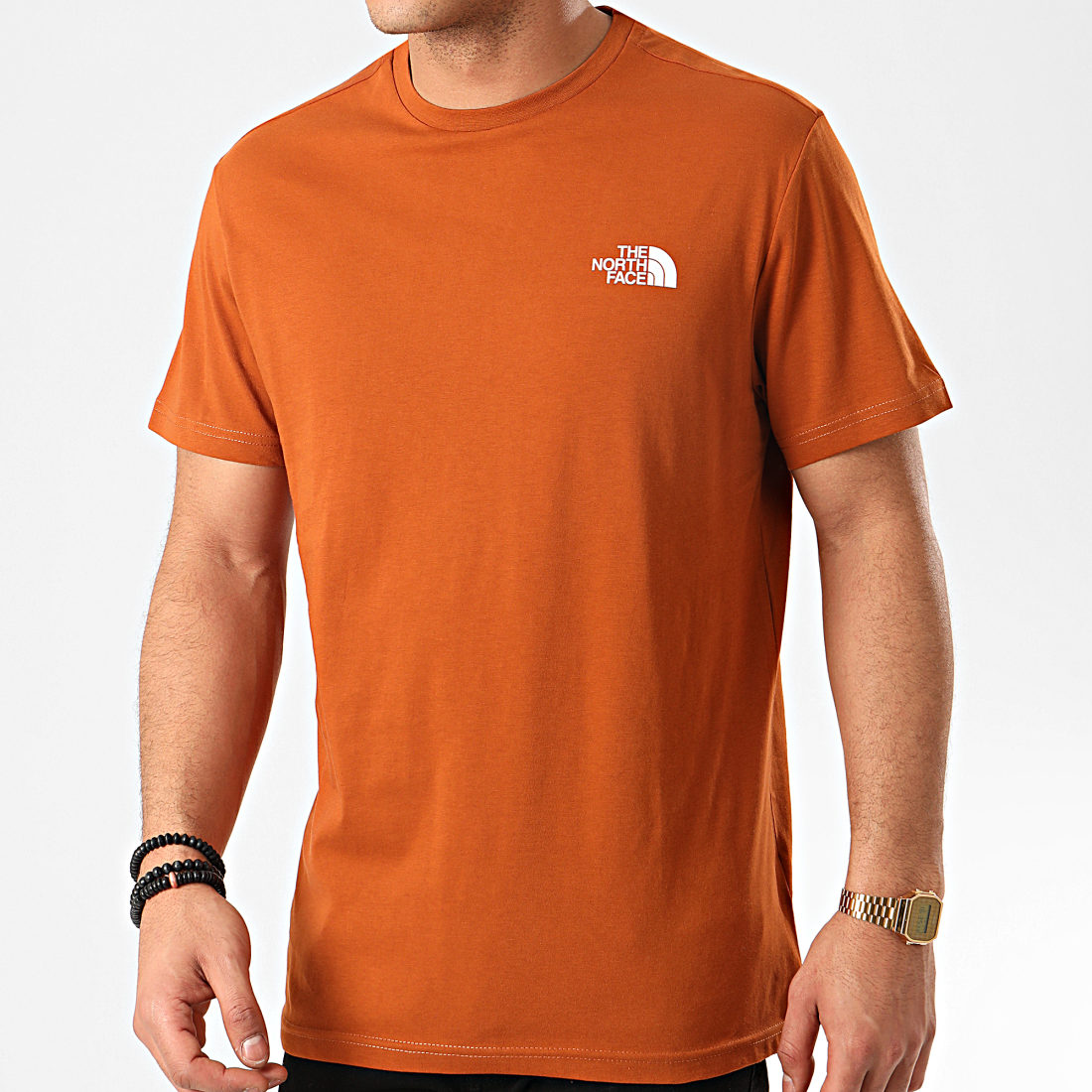 North Face Tshirt
 The North Face Tee Shirt Simple Dome TX5U Marron