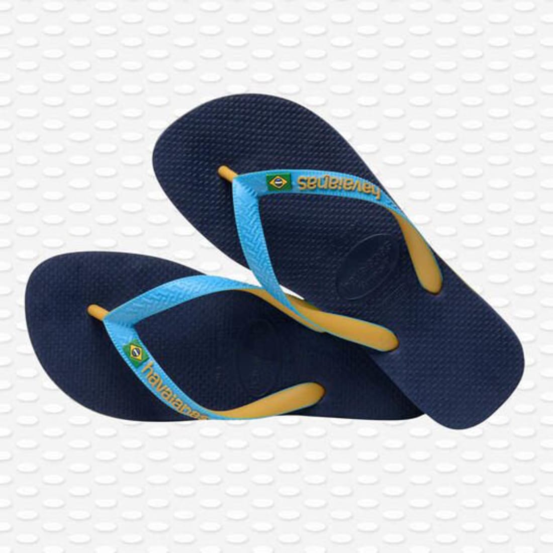 Tongs Havaianas Brasil Mix - Unisexe Adulte, Semelle Antidérapante, Confortables Et Légères