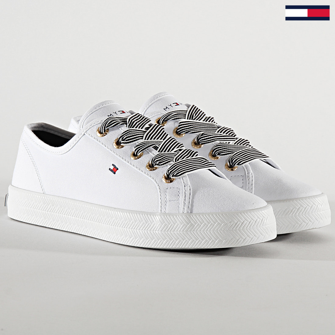 basket blanche tommy hilfiger femme
