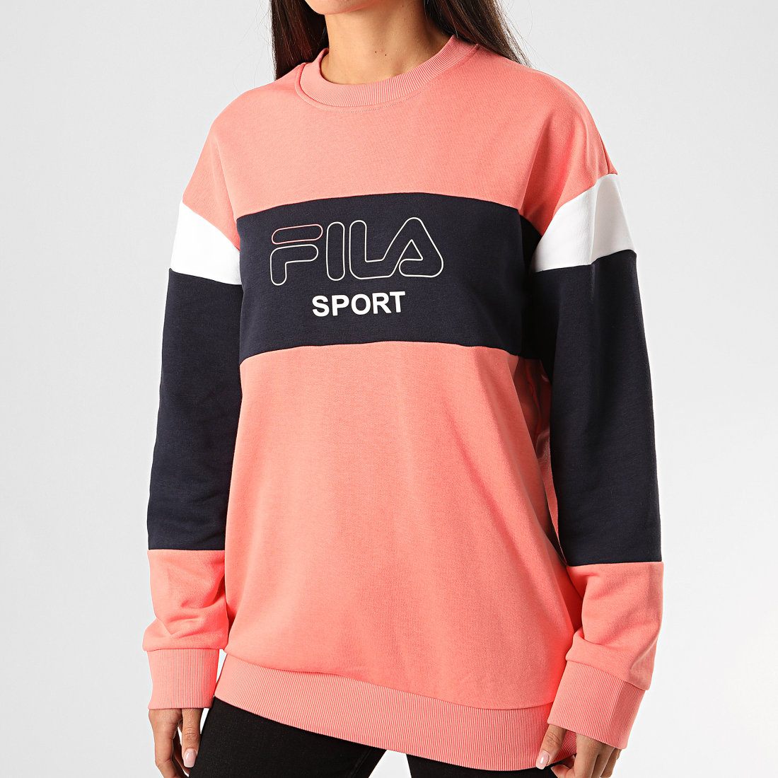 Sweat fila rose femme best sale