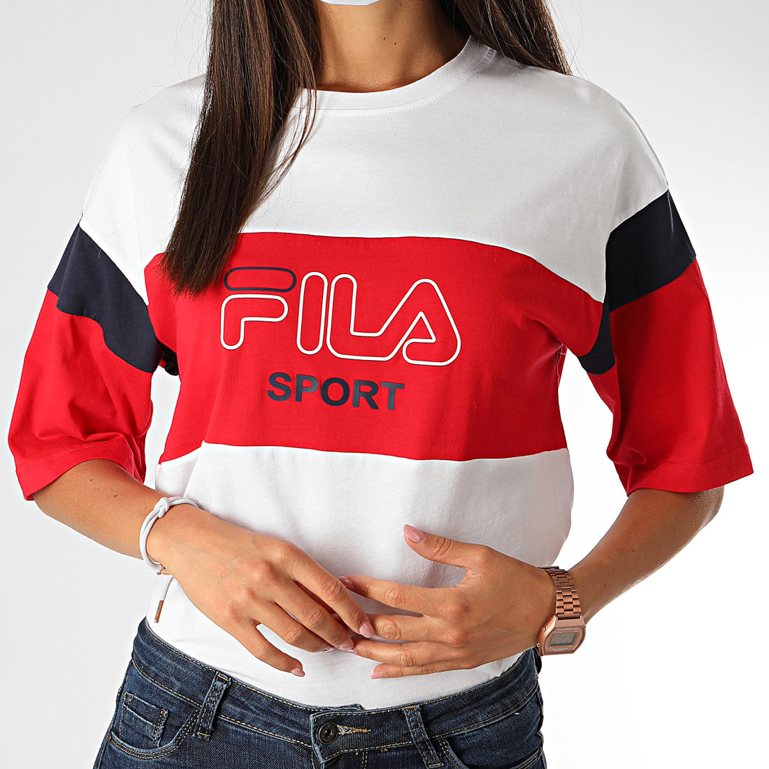 T shirt fila femme courir deals